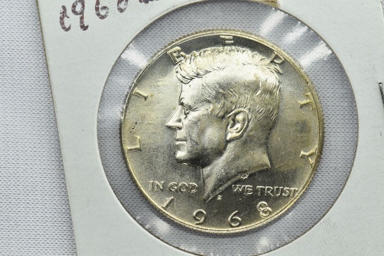 1968-D Kennedy Half Dollar, UNC