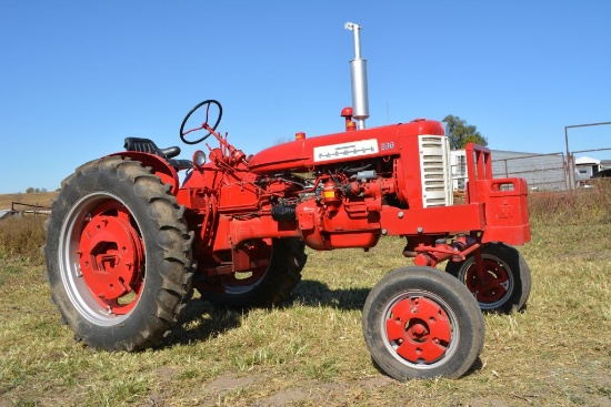 Farmall 230 Wide Front, Front Weights, Rear Wheel Weights, New Paint, Tires