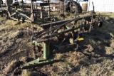 John Deere 5 Bottom Plow, 2Pt, Adjustable, Needs Some Cutting Blades