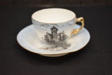 Small Demi Cup - Wheelock China, Made in Austria for Cooper Jackson Co., Bl