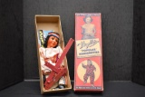 Hazelles Marionettes Original Box w/Indian Doll
