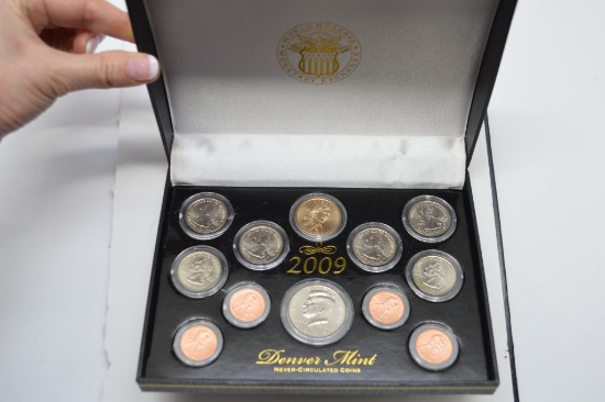 2009 Denver Mint Set in Case