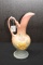 Hull USA A-18, 13 1/2 in. Ewen Vase of Magnolia Flowers - Small Chigger on