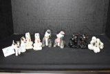 Group of Salt & Peppers - Assort. Dogs; Japan Made