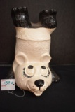 McCoy Panda Bear Cookie Jar - Crack on Bottom & Chip on Rim