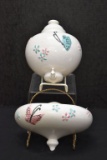 Hull Pottery Wall Hanging Butterfly Lavabo Set #B24, #B25