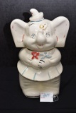 Unmarked 2-Faced Dumbo Cookie Jar