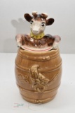 Elsi Cow Cookie Jar by Potters Guild