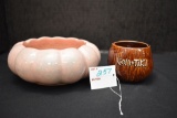 Gonder USA #E-12 Squat Dish and Small Kon-Tiki Bowl