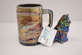 Carnival Glass Mug 