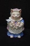 Momma Pig & Piglets Cookie Jar by Heritage Mint LTD Collections - Has Small