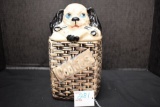 Unmarked Dog Cookie Jar