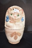 Shawnee? Kat in Basket Cookie Jar