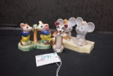 Group of Ceramic and Plastic Mice S+Ps