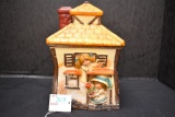 House w/Girls Cookie Jar Unmarked