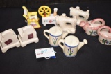 5 Sets of Salt & Pepper Shakers Made in Japan and 1 Set Shawnee?