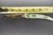 Winchester Trademark, 1924 GS '92, Single Blade, Manmade Gold/Green Sparkle