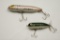 Lot of Heddon Zara Spook Lure, Heddon Baby Torpedo