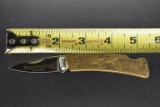 Winchester 1997-2, Model 1897, 100th Anniversary, Single Blade, Brass Color