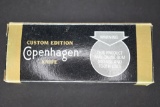 Copenhagen Snuff, 2 Blade, Black Handle with Box