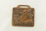 American Crawler & Cranes Watch Fob