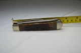 Case XX USA, 6254, Brown Colored Manmade  Bone Handle