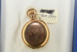 Elgin National Watch Co. Gold Plated Pocket Watch