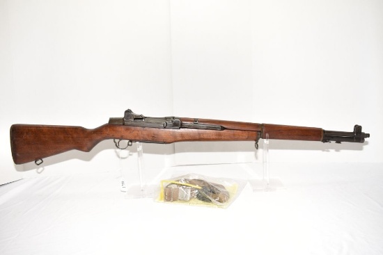 Springfield Armory M1 Garand, "S.A. N.F.R." and Crossed Cannons Stamped on