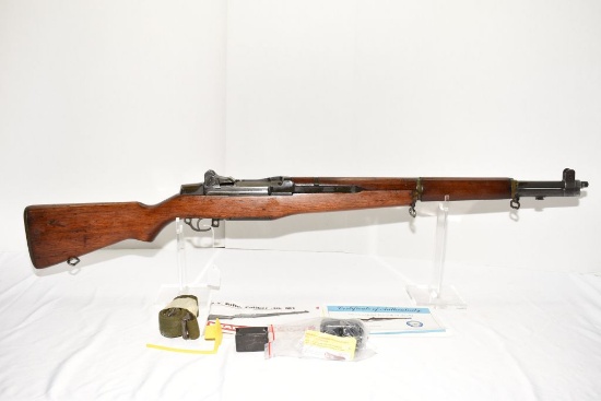 Springfield Armory M1 Garand, "E.Mc.F." and Crossed Cannons Stamped on Left