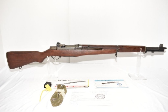 Springfield Armory M1 Garand, "S.A. G.A.W." and Crossed Cannons Stamped on