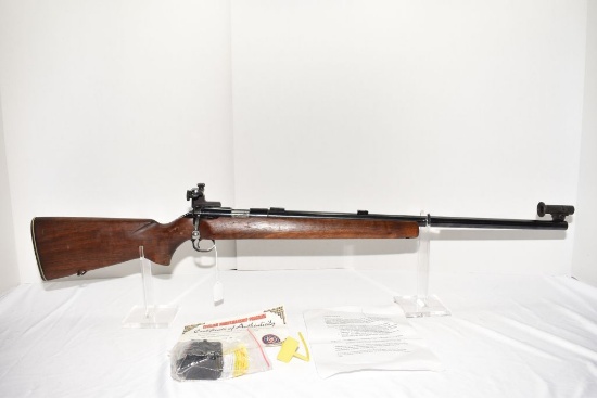 Winchester Model 52 .22 LR Bolt Action Single Shot Target Rifle, "7" Painte