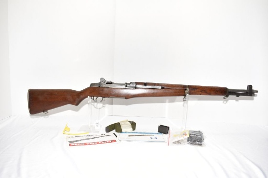 Springfield Armory M1 Garand, "S.A. E.Mc.F." and Crossed Cannons Stamped on