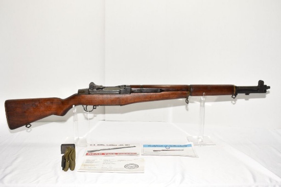 H&R Arms M1 Garand, Eagle w/ 3 Star Stamped on Left Side of Stock, Circle "