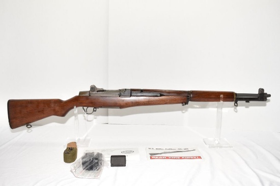 H&R Arms M1 Garand, Eagle w/ 3 Star Stamped on Left Side of Stock, Circle "