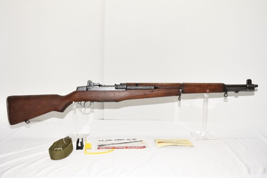 Springfield Armory M1 Garand, "S.A. G.A.W." and Crossed Cannons - HAVE CERTIFICATE