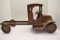 Old Antique Metal Truck w/ Steering and Crank Motor, No Bed, Hubley Like?,