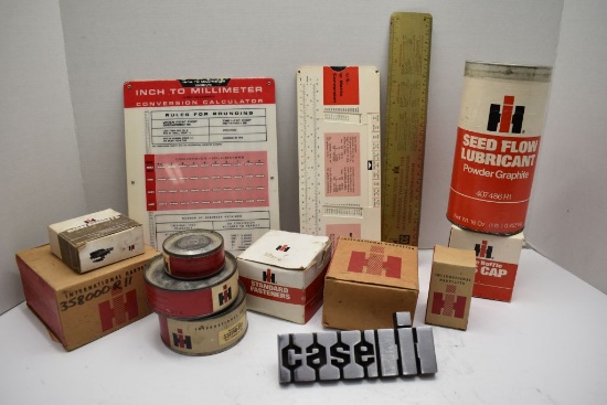 Group of IH Ruler, IH U.S. to Metric Conversion tool, IH Inch to Millimeter