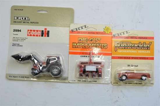 ERTL, Case IH 2594 Tractor w/ Loader 1987 Husker Harvest Days Grand Island,