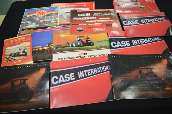 1986 Farm Progress Show Official Program, Sales Brochure For J.I. Case Ag &