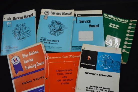 Group of 8 Books On Various International Built Diesel Engines Including, B