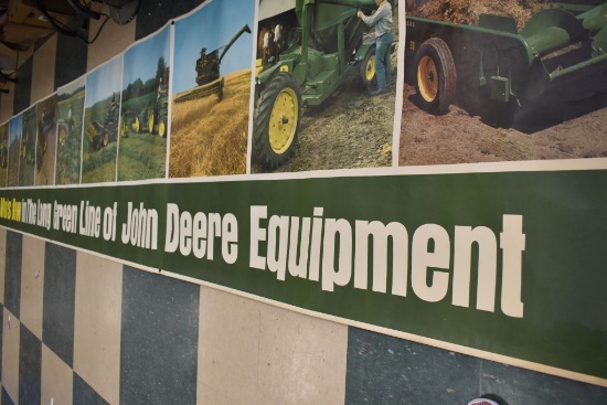 John Deere Paper Banner 19'x34", "What's New in the Long Green Line of John