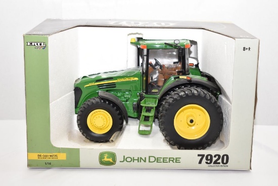 Ertl John Deere 7920 Collectors Edition, 1/16th Scale Die Cast, Box Has Som