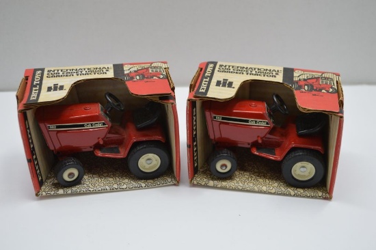 Pair - IH Cub Cadet, ERTL, 682 Lawn and Garden Tractor, Die Cast, Stock # 4