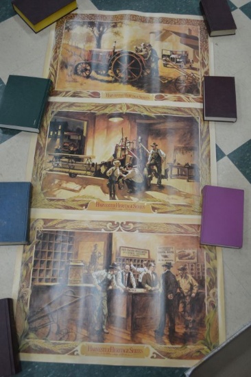 Harvester Heritage Series, First Series before size decrease of Posters
