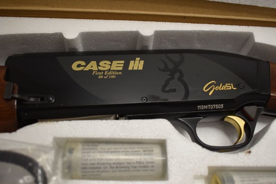 "Case IH"First Edition, 69 0f 100 - Browning Gold 12 ga Shotgun, 3" Invecto