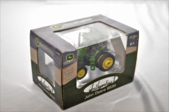 Ertl Authentic #1 John Deere 8530, 1/64th Scale Die Cast, Stock #15769, SN: