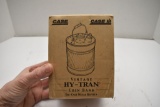 Case IH Vintage Hy-Tran Transmission and Hydraulic Fluid Coin Bank, and Cas