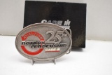 Case IH Belt Buckle Rotary Leadership 25 years Axial-Flow, W/ stand and box