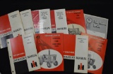 Group of 10 Books on IH 56 66 86 68 Series Tractors Including Blue Ribbon H