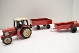 International 784 Tractor, Missing Exhaust Stack, w/ wagon S/N: 3078 and Ma